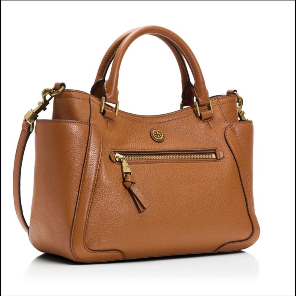 Tory Burch Frances Small Satchel crossbody – Bark - Picture 2 of 8